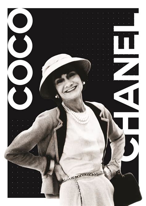 plakat coco chanel|Coco Chanel poster quotes.